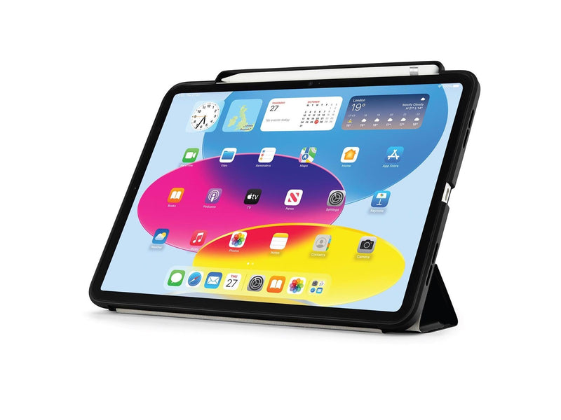 Pipetto iPad 10.9" (10:th gen) Origami No3 Pencil Case - Black