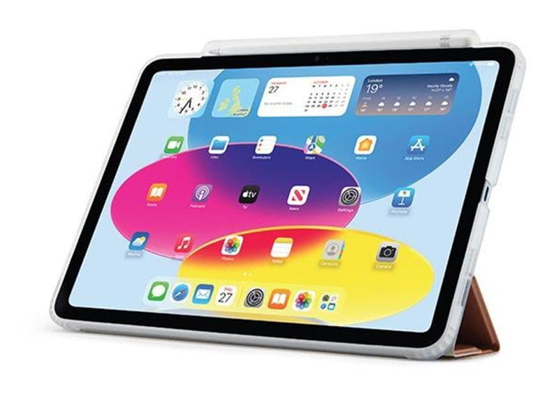Pipetto iPad 10.9" (10:th gen) Origami No3 Pencil Case - Rose Gold