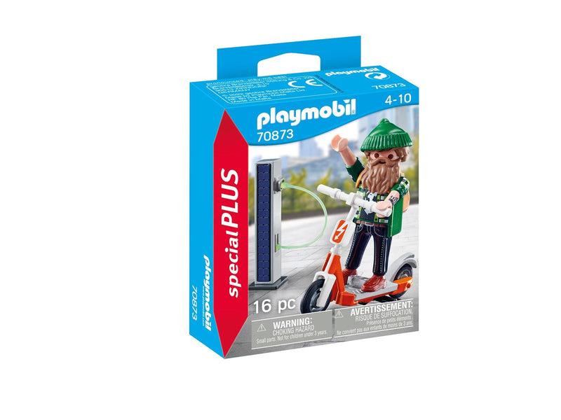 Playmobil Man with E-Scooter