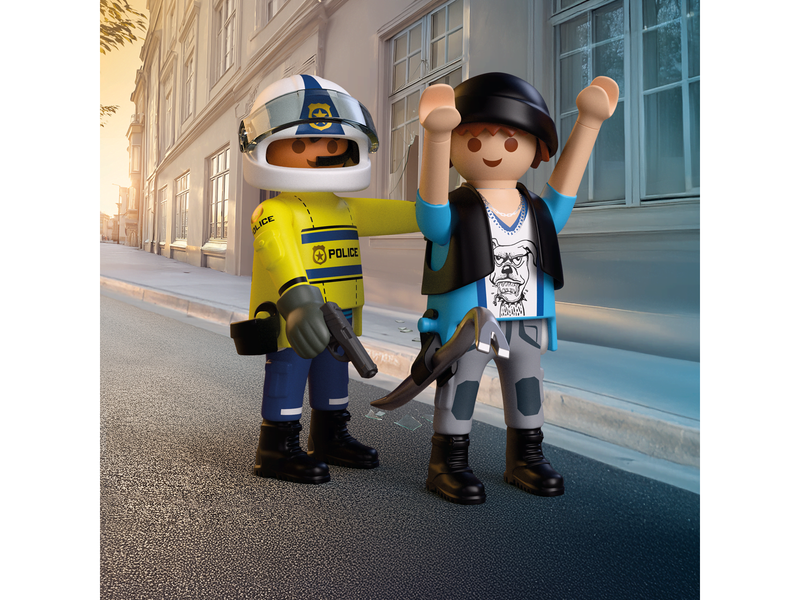 Playmobil Motorradjagd