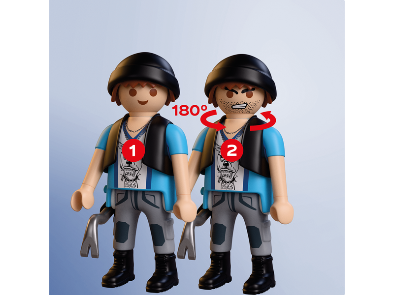 Playmobil Motorradjagd
