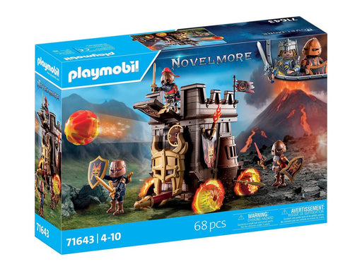 Playmobil Novelmore - Battle Wagon with Fire Cannon