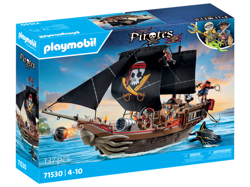 Playmobil Pirates - Großes Piratenschiff