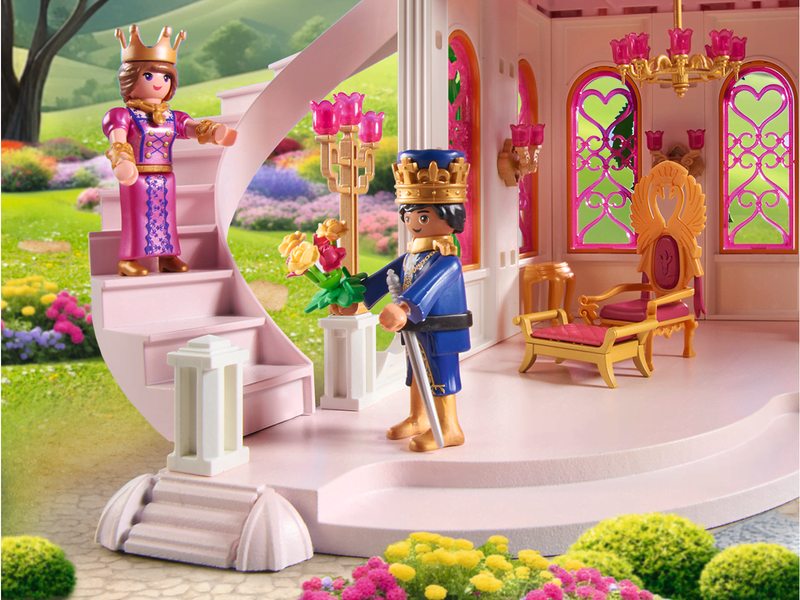 Playmobil Prinzessin - Prinzessinnenschloss mit Königspaar