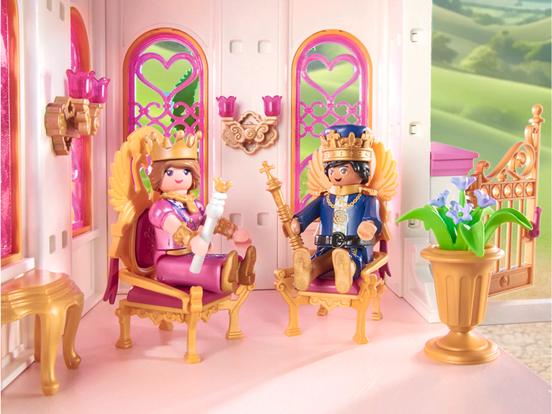 Playmobil Prinzessin - Prinzessinnenschloss mit Königspaar