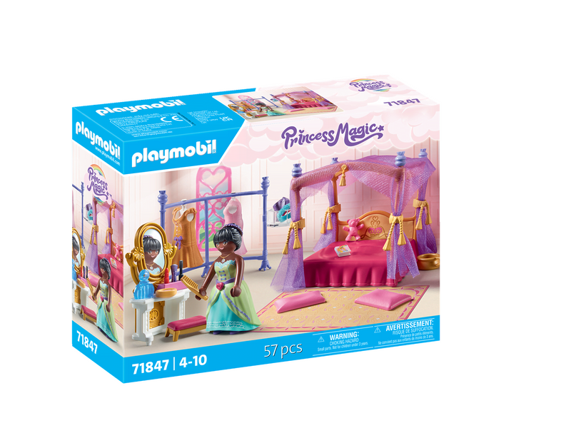 Playmobil Prinzessin - Schlafzimmer mit Ankleidezimmer
