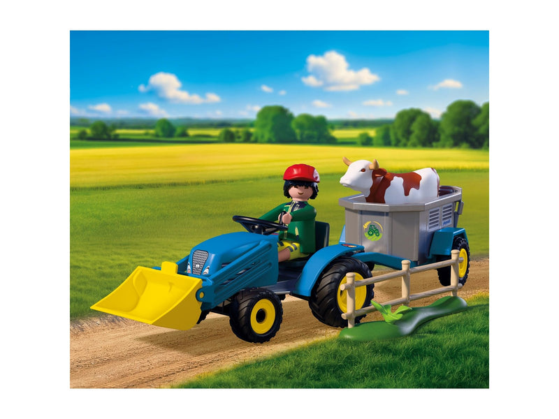 Playmobil - Small Tractor with Hay Swather
