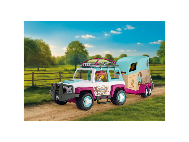 Playmobil - Vehicle with Horse Trailer