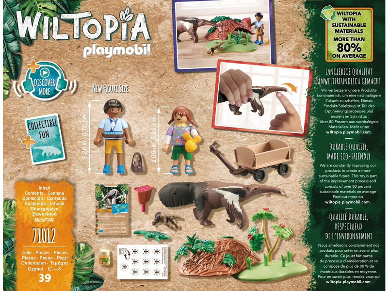 Playmobil Wiltopia - Wiltopia - Ameisenbärpflege