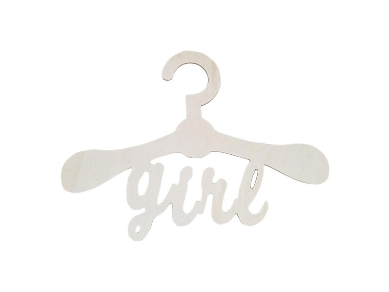 Playwood Multiplex Wooden Children's Clothes Hanger Girl