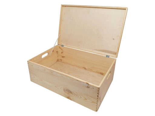 Playwood - Pine Storage Chest with Hinged Lid (40x30x23cm)