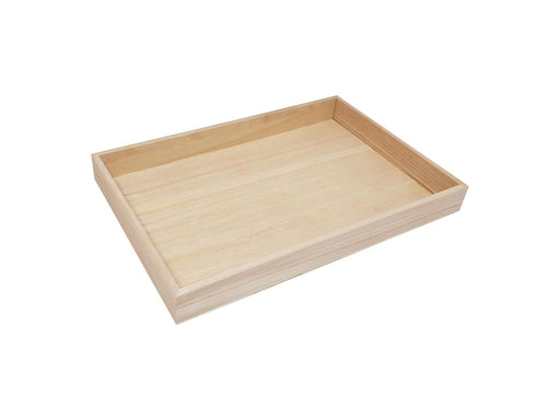 Playwood Small Paulownia Wood Tray - Assorted