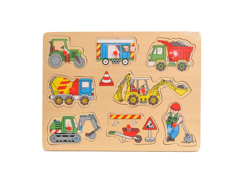Playwood Stud puzzle Work in Progress Holz