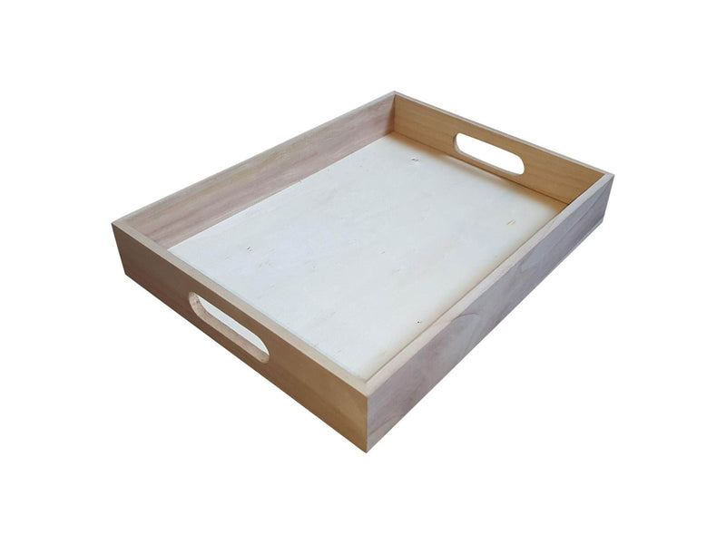 Playwood Tray Straight Pauwlownia Wood
