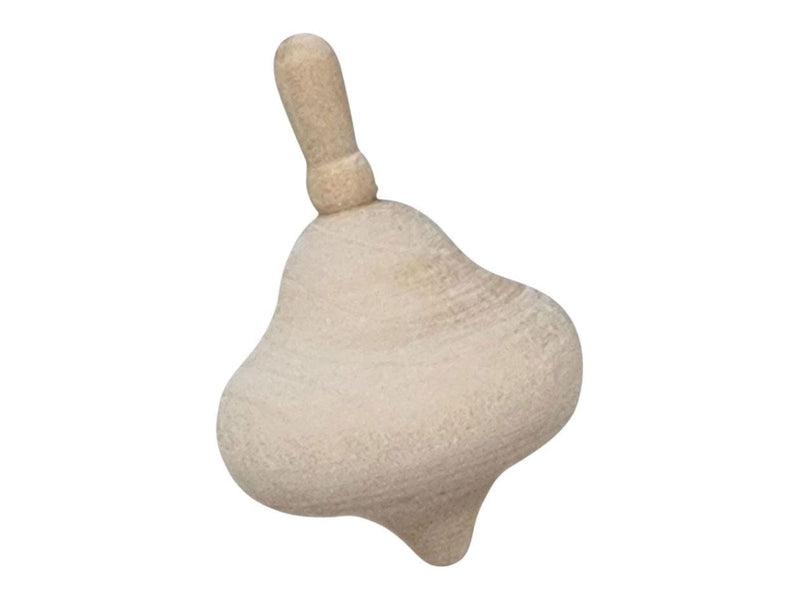 Playwood Unpainted Wooden Spinning Top