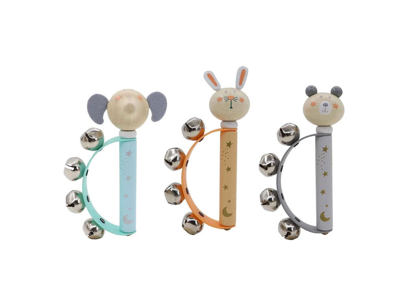 Playwood Wooden Bell Handle Animal