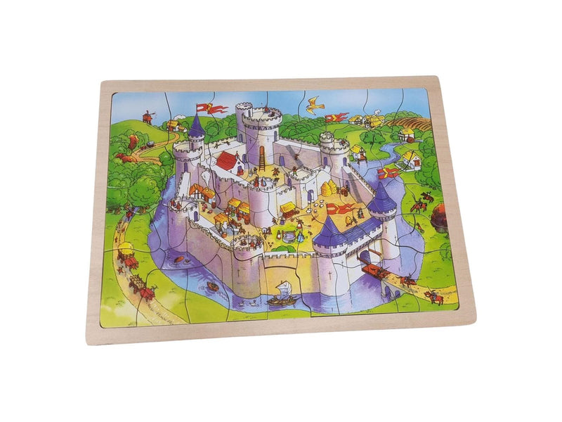Playwood Wooden Castle Jigsaw Puzzle - 41 pcs. Holz