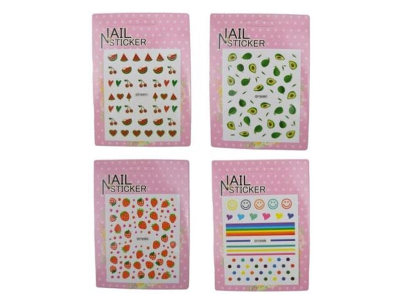 Pocket Money Nail Stickers - assorted