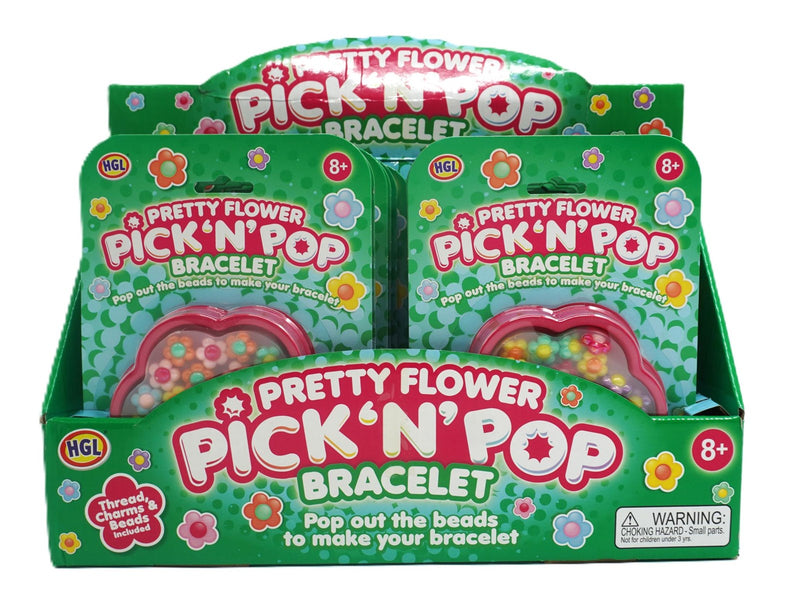 Pocket Money Pick N Pop Bracelets Pretty Flower