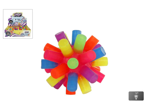 Pocket Money Pogo Bouncy Ball With Light 8 cm