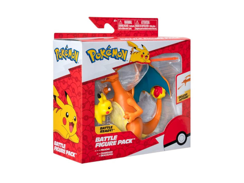 Pokemon Battle Figure Charizard and Pikachu
