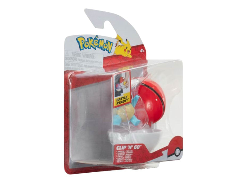 Pokemon Clip 'N' Go Squirtle with Pokéball