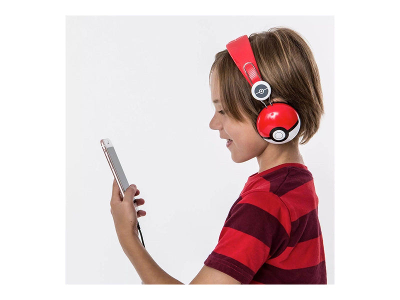 Pokemon Folding Headphones Teens Pokeball