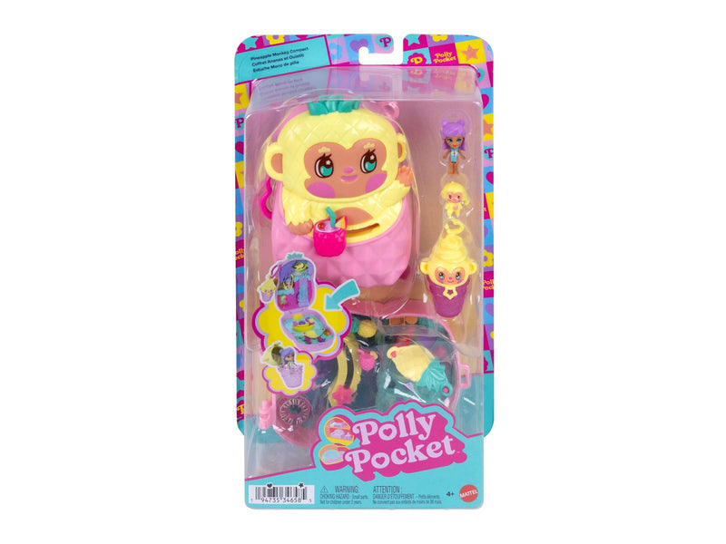 Polly Pocket Core Compact Ananas Monkey Colada