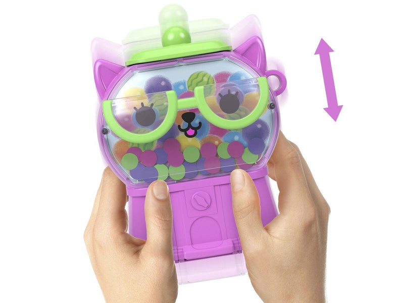 Polly Pocket Core Compact Wassermelonen-Kaugummikugel-Kätzchen