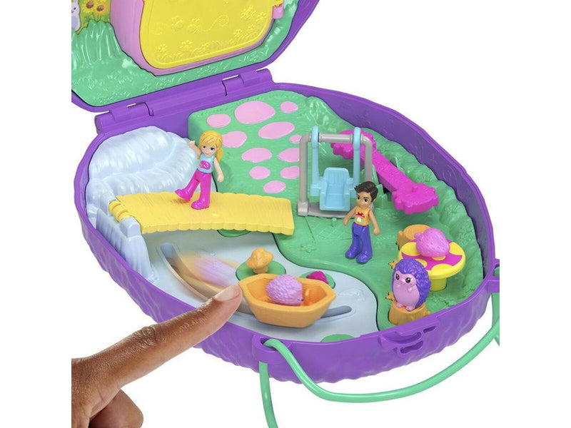Polly Pocket Wearable Hedgehog Mom & Baby