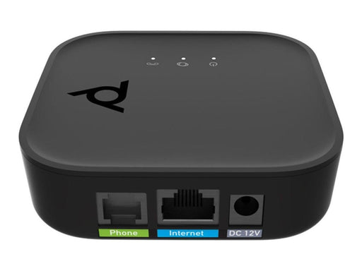 Poly ATA 400 1FXS Voice Port VoIP Adapter with Open SIP and Power Supply (8F3H4AA)
