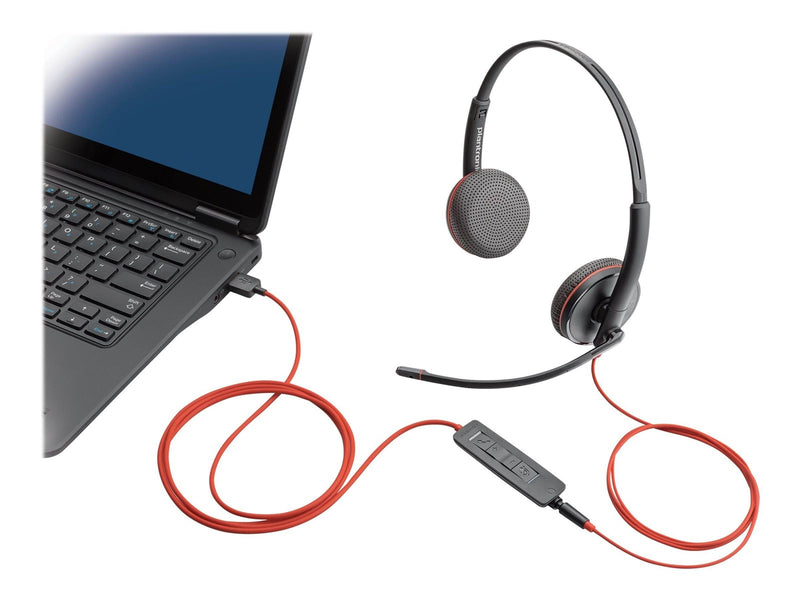 Poly Blackwire C3225 Stereo USB-A