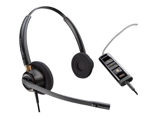 Poly EncorePro 525-M | On Ear headset | Microphone | Active noisereduction