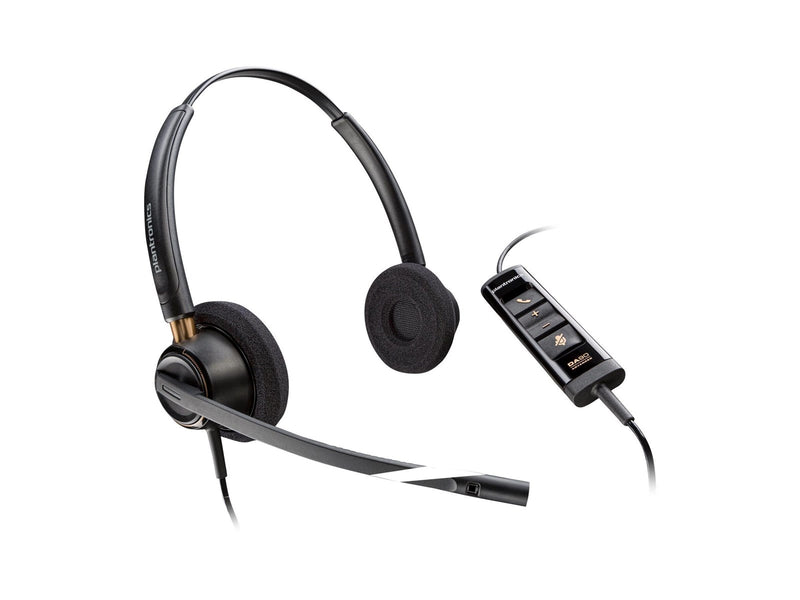 Poly EncorePro 525-M | On Ear headset | Microphone | Active noisereduction