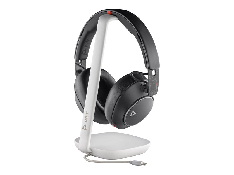 Poly Voyager Surround 85 UC | On Ear headset | Incl. Headset Stand