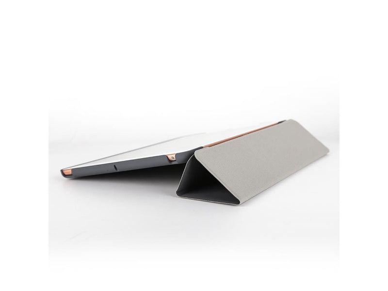 Pomologic - Book Case for iPad 10.2 (7th/ 8th/ 9th gen) Grey