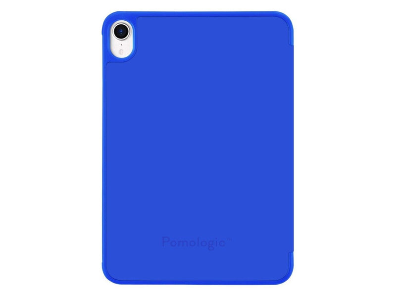 Pomologic - Book Case for iPad Mini 6/7th Gen Blue