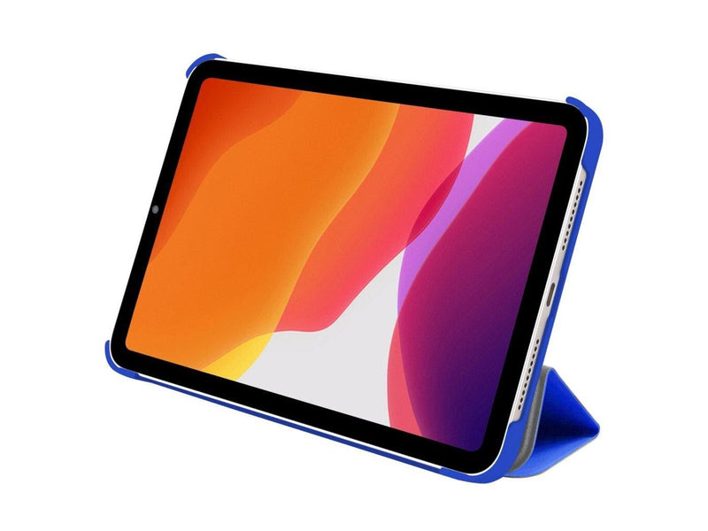 Pomologic - Book Case for iPad Mini 6/7th Gen Blue