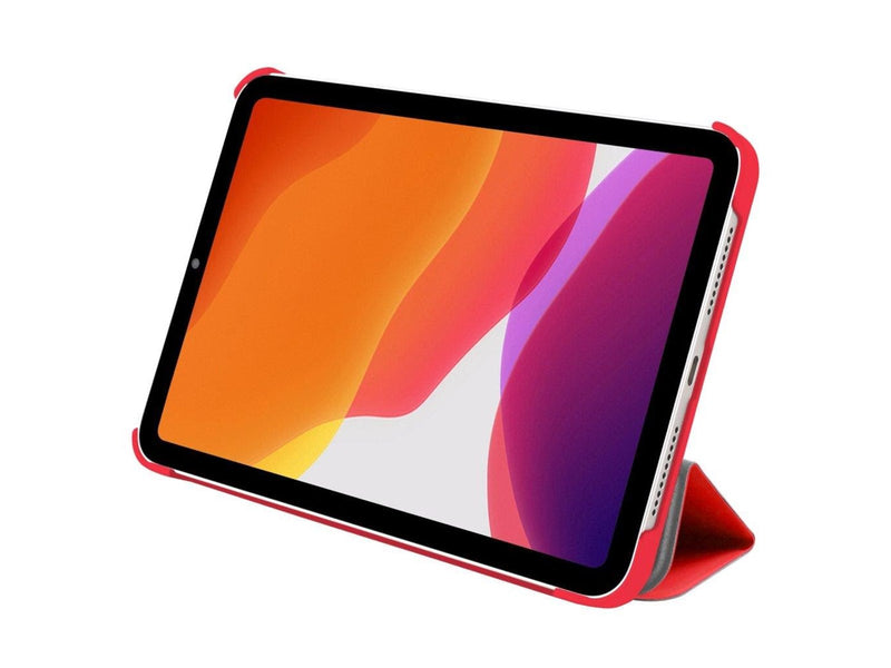 Pomologic - Book Case for iPad Mini 6/7th Gen Red