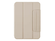 Pomologic - BookCover w Mag for iPad Mini 7th Gen Ivory