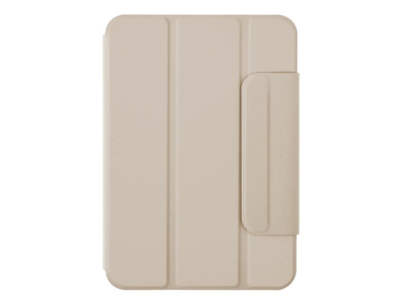Pomologic - BookCover w Mag for iPad Mini 7th Gen Ivory