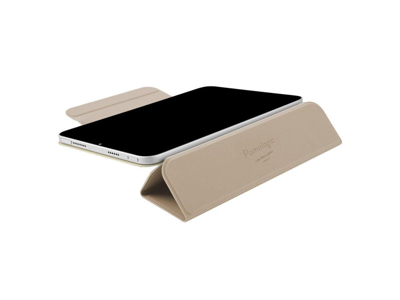 Pomologic - BookCover w Mag for iPad Mini 7th Gen Ivory