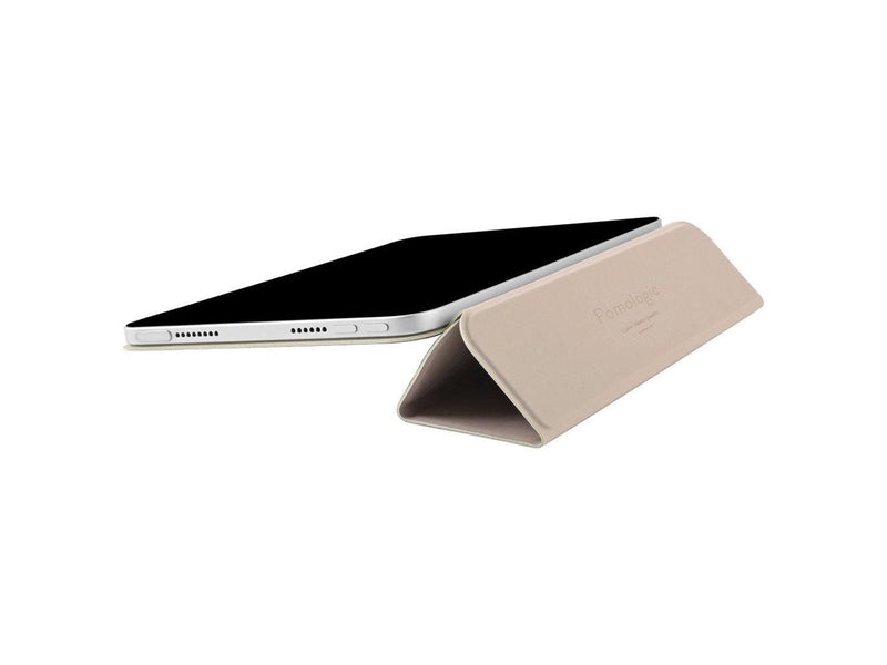 Pomologic - BookCover w Mag for iPad Mini 7th Gen Ivory