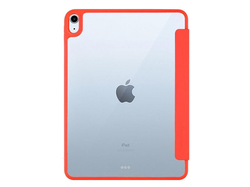 Pomologic - BookFold Clear for iPad 11/ 10.9 10th Gen Clear/Red