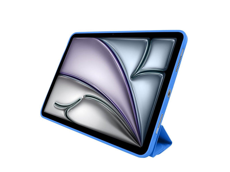 Pomologic - BookFold Clear for iPad Air 11 M2/M3/M4 Clear/Blue