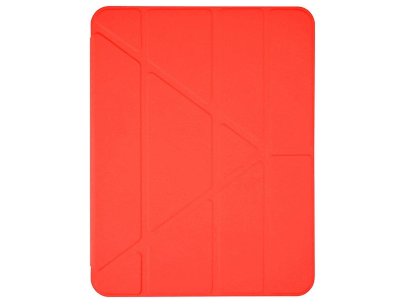 Pomologic - BookFold Clear for iPad Air 11 M2/M3/M4 Clear/Red