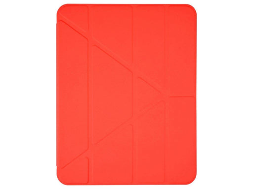 Pomologic - BookFold Clear for iPad Air 11 M2/M3/M4 Clear/Red