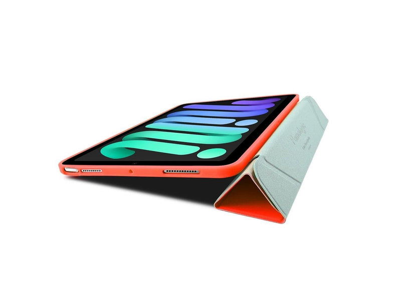 Pomologic - BookFold Clear for iPad Air 11 M2/M3/M4 Clear/Red