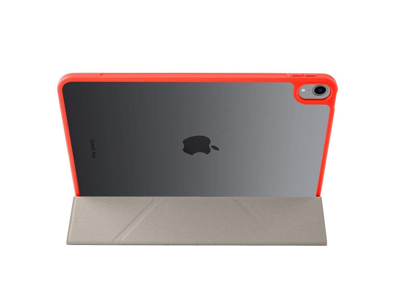 Pomologic - BookFold Clear for iPad Air 11 M2/M3/M4 Clear/Red