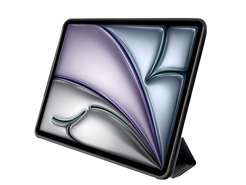 Pomologic - BookFold Clear for iPad Air 13 M2/M3/M4 Clear/Black